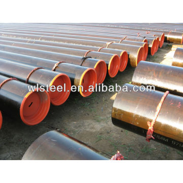Precio del acero del tubo de ASTM A53 / A106 API5L Gr.b erw